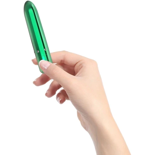 Вибропуля PowerBullet - Pretty Point Rechargeable Teal: Тип и форма Вибропули
