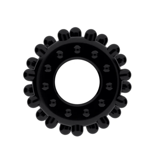 Эрекционное кольцо LoveToy POWER PLUS Cockring, Black