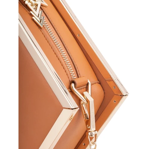 Сумка LOCKINK Mysterious Square Kink Bag - Brown фото 6