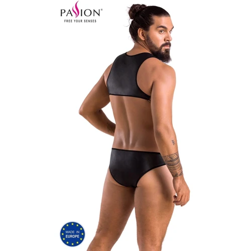 Спокусливий боді Passion 056 BODY ADAM black L/XL: Вид Боди