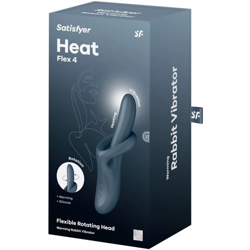 Вібратор Satisfyer Heat Flex 4 Grey: Призначення Для точки ДЖИ