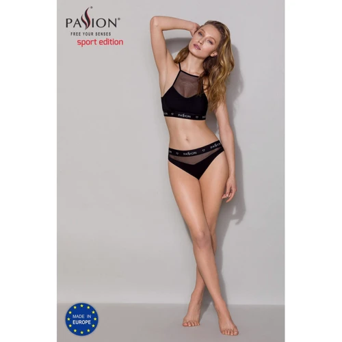 Трусики с прозрачной вставкой Passion PS006 PANTIES black, size XL: Для кого Для женщин