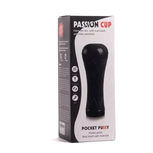 Мастурбатор Men Powerup Passion Cup Mouth: Материал TPE (термопластичный эластомер)