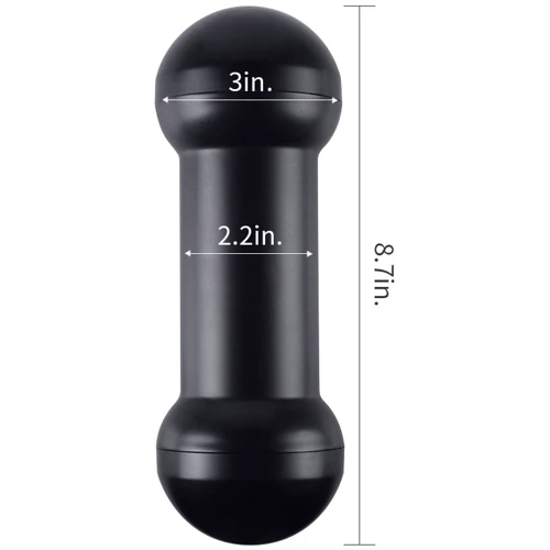 Мастурбатор Lovetoy Traning Master Double Side Stroker: Матеріал TPE (термопластичный эластомер), Пластик