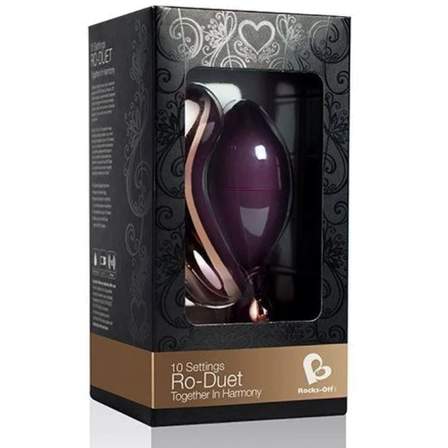 Виброяйцо Rocks Off Ro-Duet Rose Gold: Для кого для пари