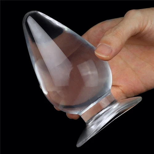 Анальная пробка LoveToy Flawless Clear Anal Plug 4.5'' фото 9