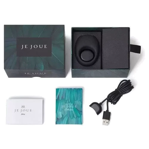 Эрекционное кольцо Je Joue - Mio Black: Цвет черный