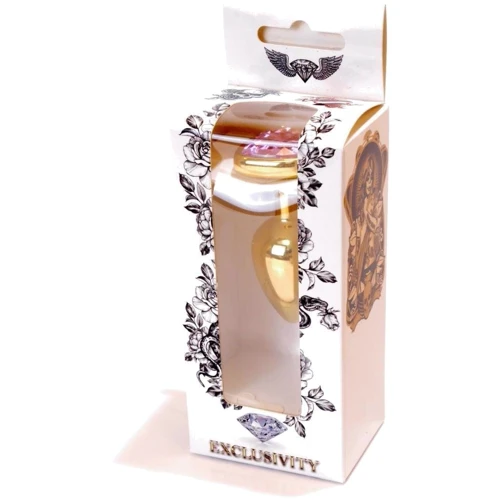 Анальна пробка BOSS Series Exclusivity Jewellery Gold Heart Plug Rose фото 6