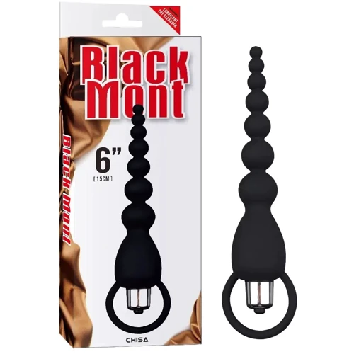 Анальний ланцюжок Chica Black Mont - Elite Power Beads