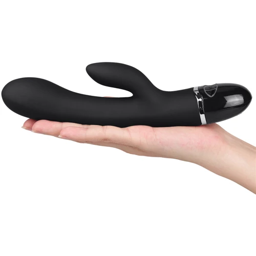 Вибратор LoveToy O-Sensual Duo Climax Black: Тип и форма Кролик