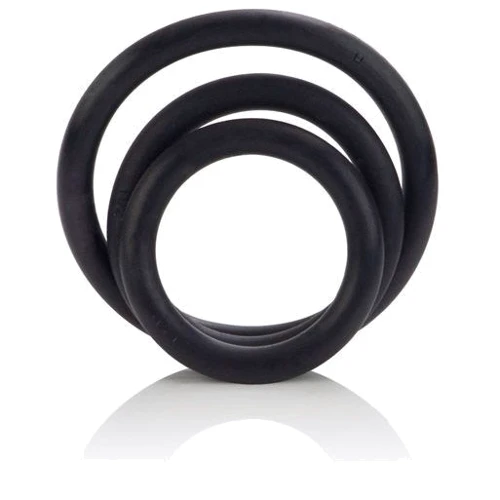 CalExotics Rubber Ring - 3 Piece Set - набір ерекційних кілець