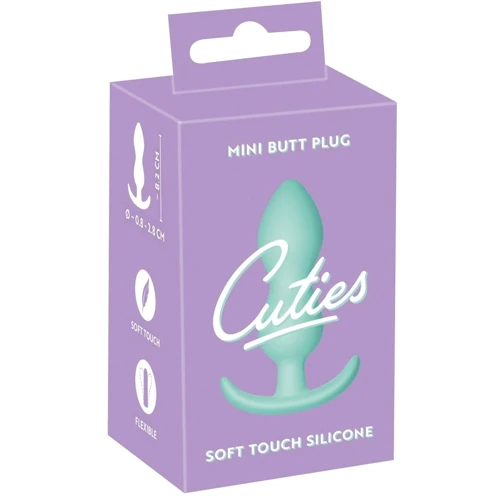 Анальний затор Orion Cuties Mini Butt Plug Green фото 7