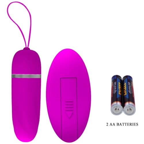 Віброяйце Pretty Love Debby Remote Egg Pink: Довжина, см 9.1
