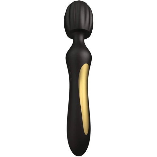 Kama Sutra Bhangra Full Body Massager - унивесальный вибромассажер со сменными насадками, черный