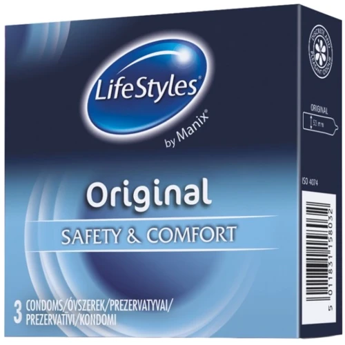 LifeStyles латексниепрезерватіви ORIGINAL 3шт