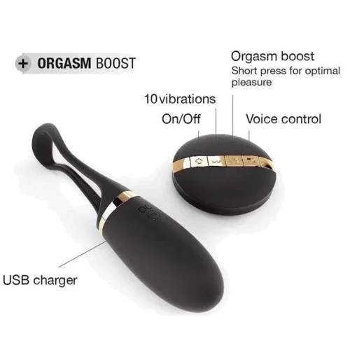 Виброяйцо Dorcel Secret Delight Gold: Длина, см 7