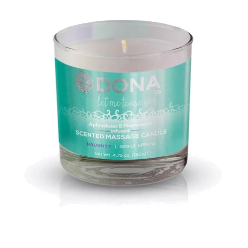 Массажная свеча DONA Scented Massage Candle Sinful Spring NAUGHTY (135 гр): Тип Свеча