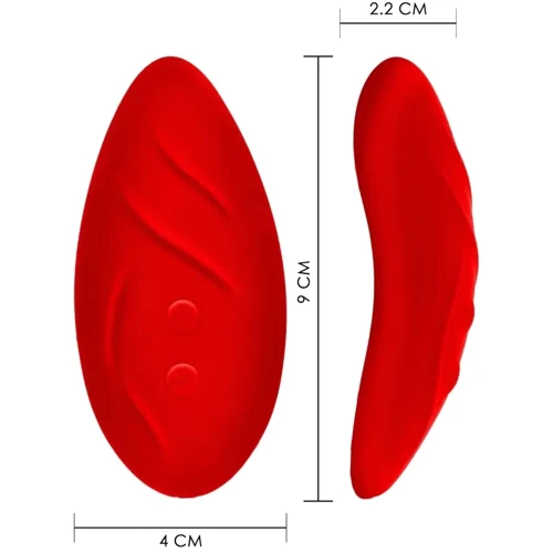 Вибратор в трусики с ДУ Toy Joy Divine Panty Vibe: Диаметр, см 3.7