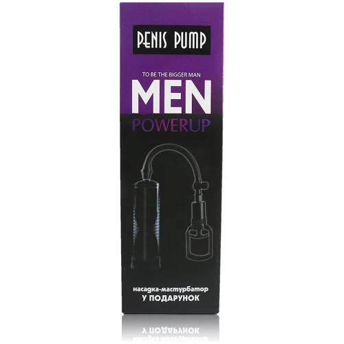 Вакуумна помпа з ручним насосом Men Powerup Blue: Тип Помпа для члена