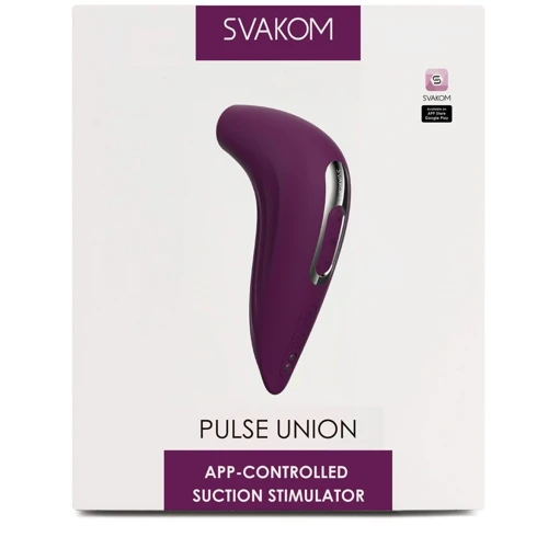 Вакуумный смарт-стимулятор Svakom Pulse Union, интенсивная стимуляция: Диаметр, см 4