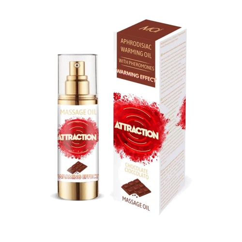 Разогревающее массажное масло с феромонами MAI PHEROMON MASSAGE OIL - CHOCOLATE (75 мл)