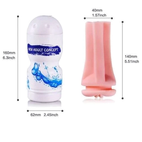 Вагина-мастурбатор NEW DULT CONCEPT - VAGINA, YUE-M003: Диаметр, см 6.2
