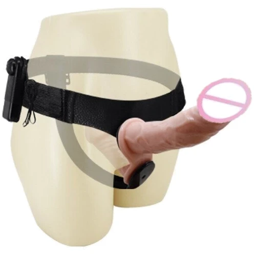 Страпон с вибрацией с 2-мя вибромоторами ULTRA PASSIONATE HARNESS STRAP-ON, BW-022060: Наличие вибрации Есть