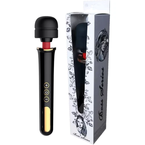 Вибромассажер Boss Series - Massager Super Powerful USB Black 10 Function, BS2200012: Тип управления Кнопочное