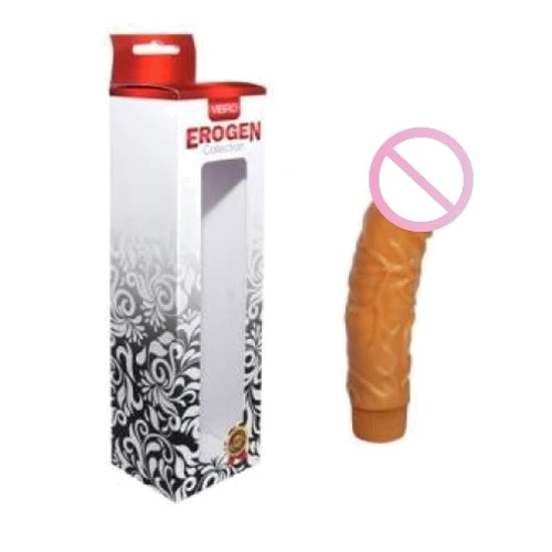Реалістичний вібратор Erogen, 18,5х5 см