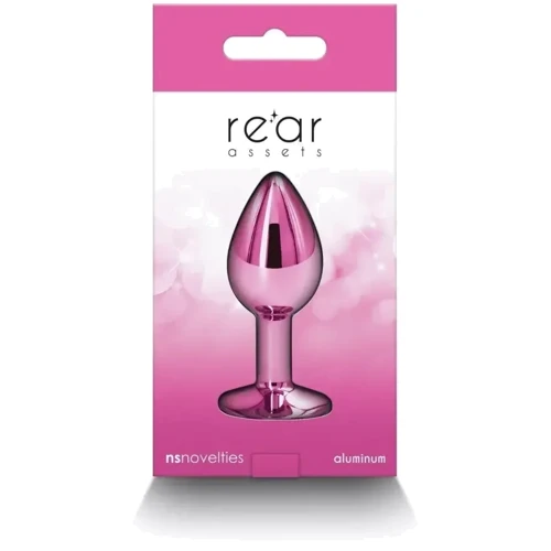 Анальная поробка Ns Novelties Pink Small Rear Assets (розовый): Тип Анальные пробки