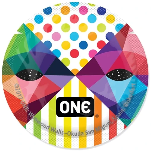 Набір презервативів ONE Classic Select - Artist Collection 100 шт.: Ширина, мм 53