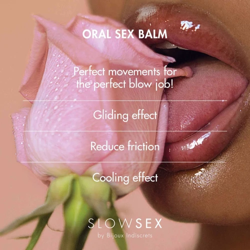 Средство для минета Bijoux Indiscrets SLOW SEX - Oral sex balm фото 5