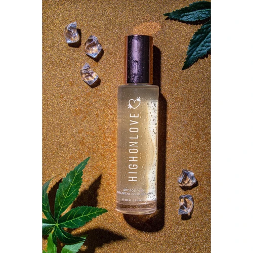 Суха олія для тіла та волосся HighOnLove Dry Body Oil, 100 мл: Об'єм, мл 100