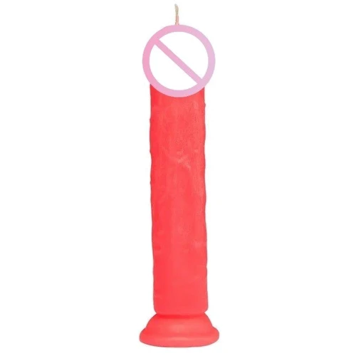 Свічка LOVE FLAME - Dildo Roma Red Fluor, CPS03-RED: Виробник LOVE FLAME