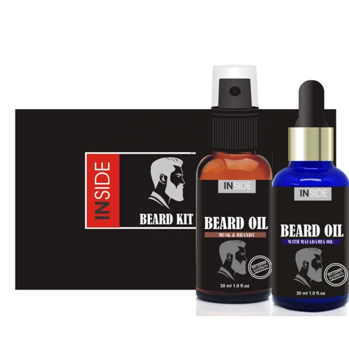 Inside Beard Oil Kit - подарочный набор средств для ухода за бородой, 2х30 мл