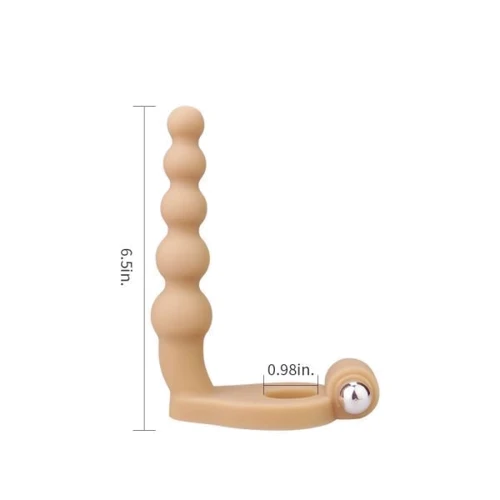 Насадка для двойного проникновения LoveToy The Ultra Soft Bead 6.5'': Назначение Для двойного проникновения