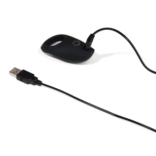 Эрекционное виброкольцо So Divine Rechargeable Vibrating Cock Ring Вlack фото 4