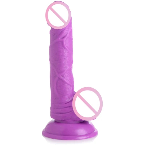 Фаллоимитатор Pop Peckers 6.5" Dildo With Balls Purple