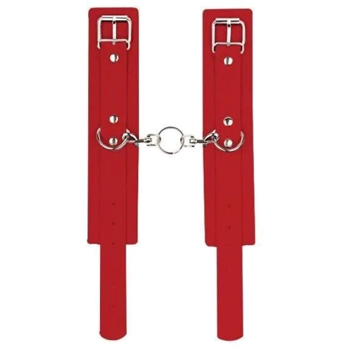 Наручники Leather Standart Hand Cuffs, Red: Производитель sLash