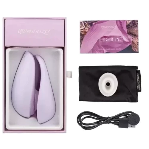 Клиторальный стимулятор Womanizer Liberty Lilac blue: Назначение Клиторальные
