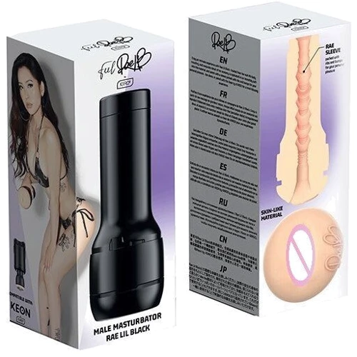 Мастурбатор Kiiroo Feel Rae Lil Black, копія вагини порнозірки: Призначення  Классический