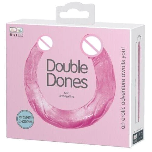 Подвійний фалоімітатор Double Dones, BI-040060: Тип Двосторонні