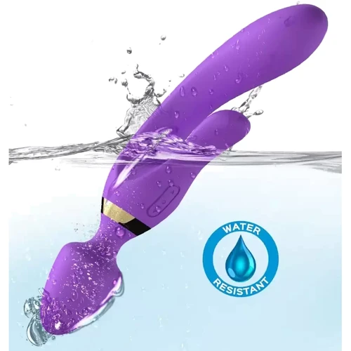Вібромасажер BOSS of TOYS Boss Series - Magic Wand USB Purple 9 Function (BS5200027-1): Довжина, см 23.6