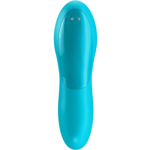 Вибратор на палец Satisfyer Teaser Light Blue: Длина, см 12.5