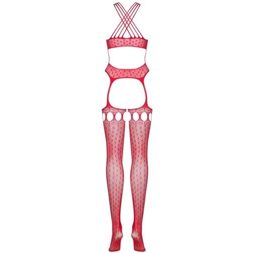 Бодістокінг Obsessive Bodystocking G313 red S/M/L: Для кого Для женщин
