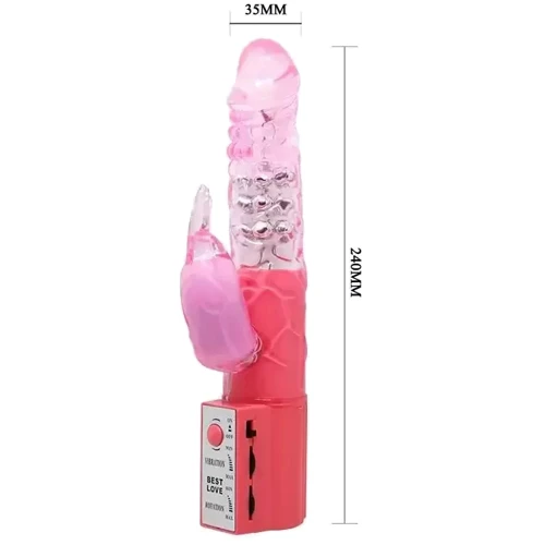 Вібратор із стимулятором клітора LYBAILE Cute Baby Vibrator (BW-004101): Діаметр, см 3.5