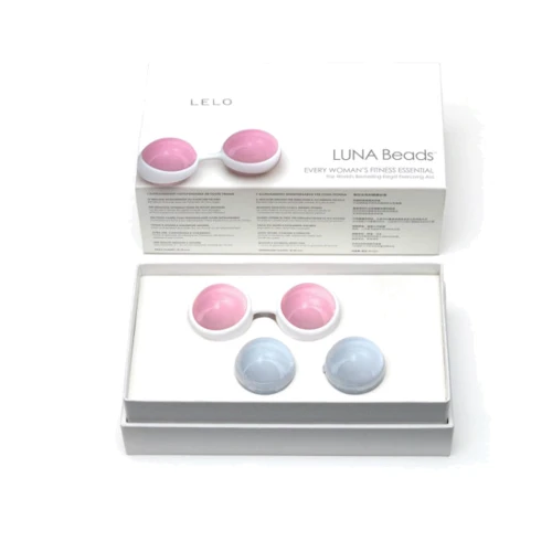 Шарики Lelo Luna Beads, 3,5 см: Наличие вибрации Нет