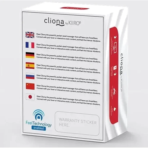 Інтерактивний вібратор Kiiroo Cliona Purple: Тип управління кнопкове