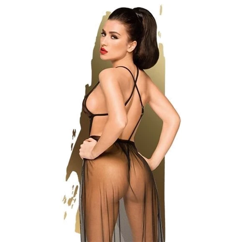Комплект боди и юбка Penthouse - Best Foreplay Black L/XL: Вид Комплекты