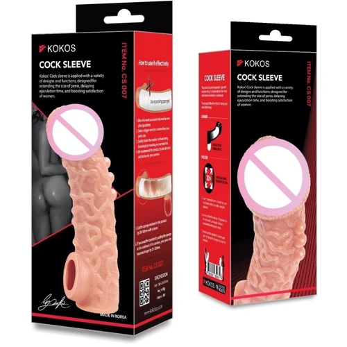 Насадка на член Kokos Cock Sleeve CS 007 M: Для кого Для мужчин